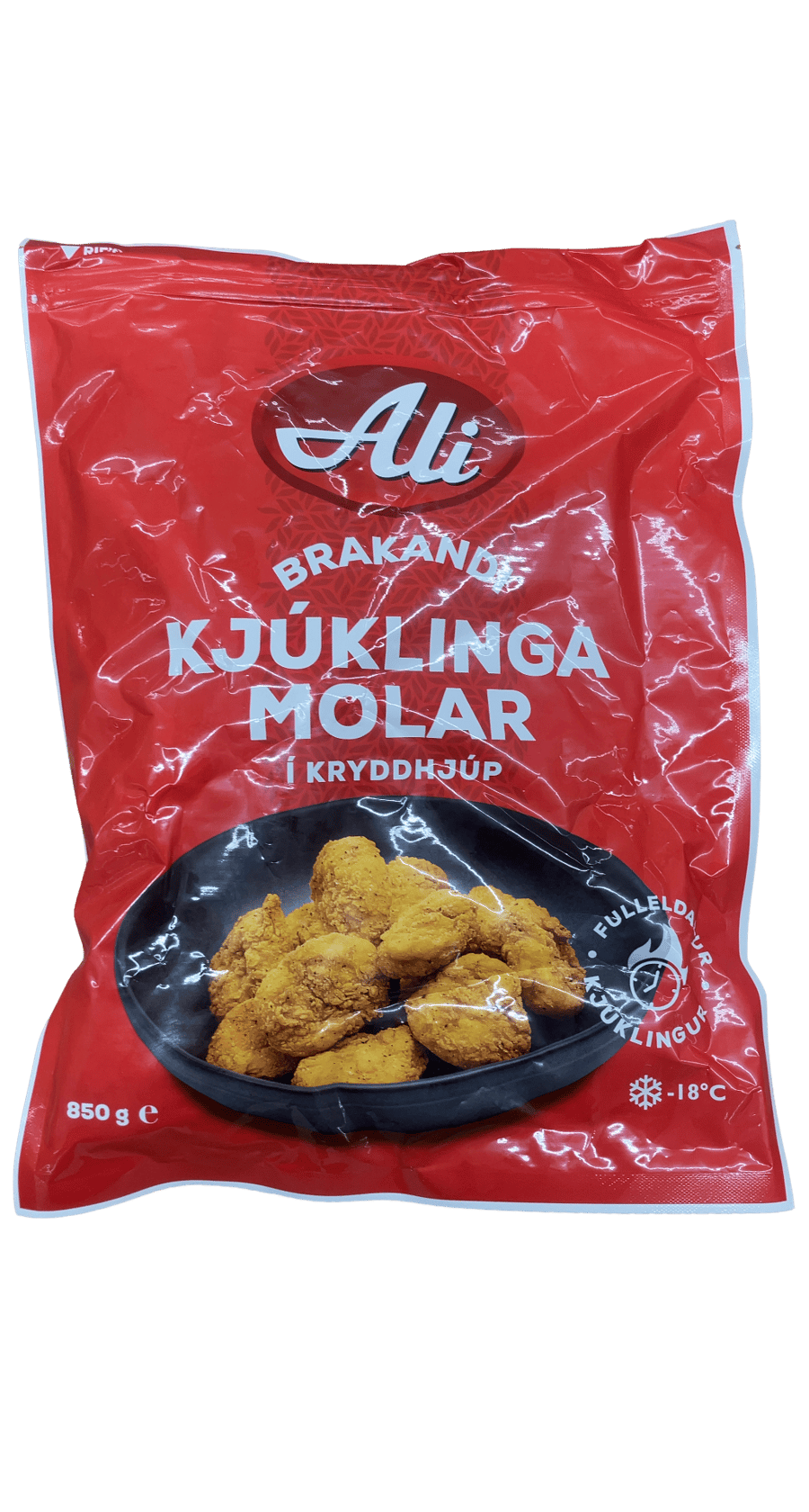 Ali Brakandi kjúklingamolar í kryddhjúp 850 g