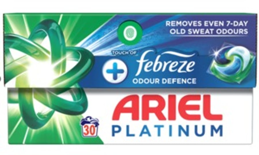 Ariel Odour Defence þvottaefnispúðar 30 stk.