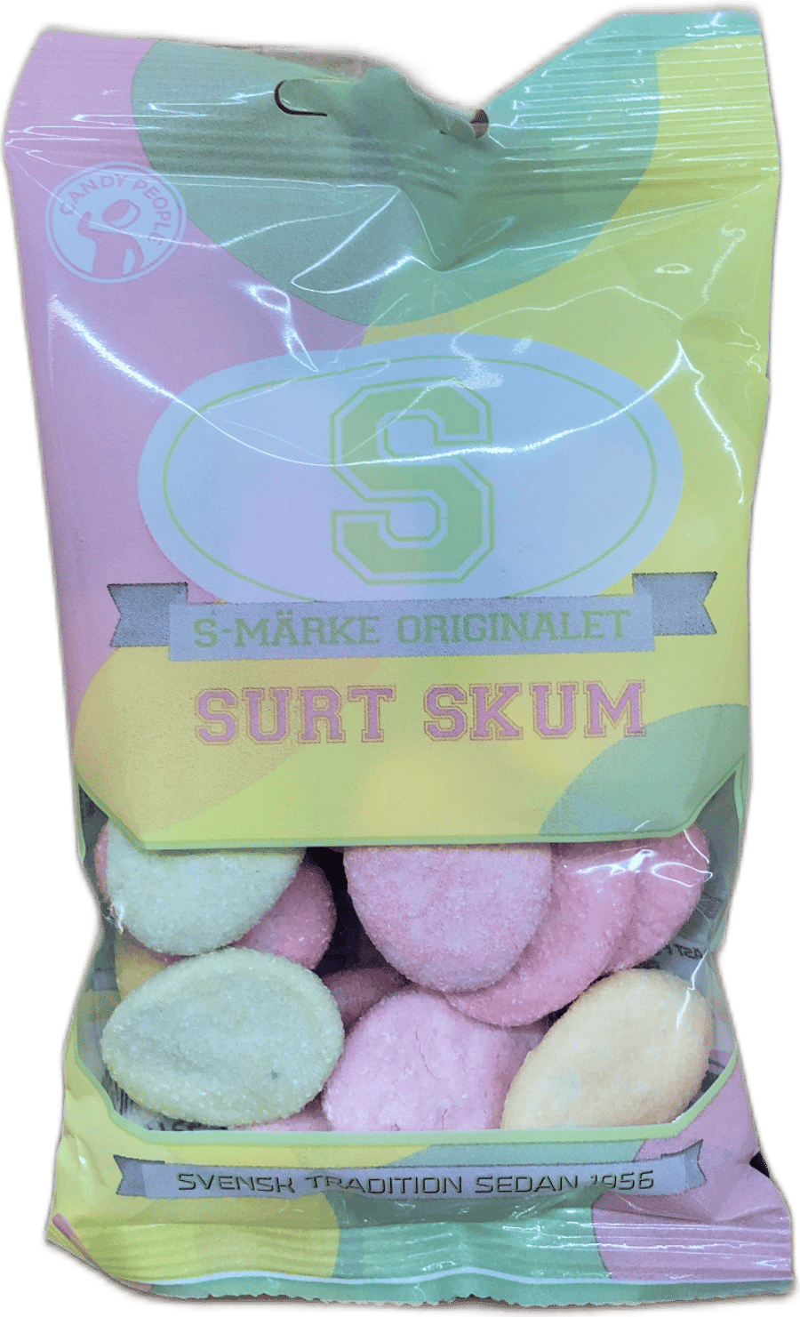 Candy People S-Merki Originalið Súrt Frauð 70 g