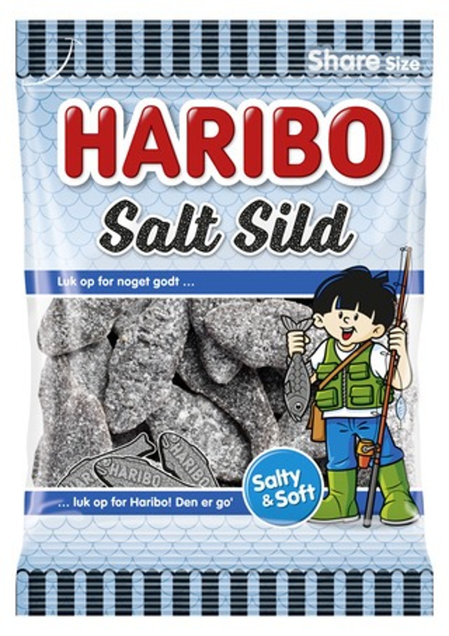 Haribo Salt síld 160 g