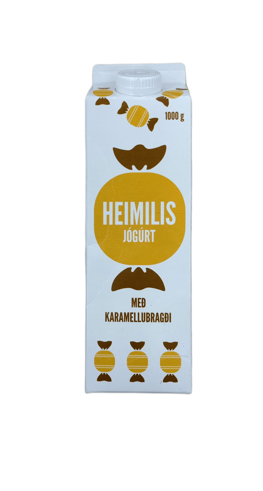 MS Heimilisjógúrt með karamellubragði 1000 g