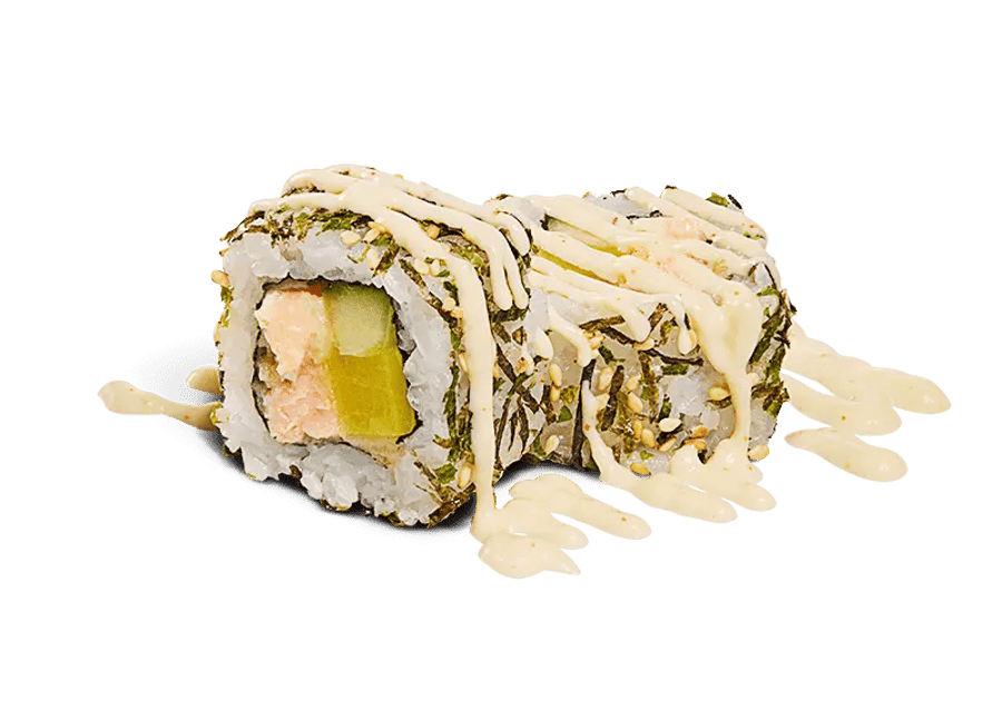 Laxa teriyaki tempura