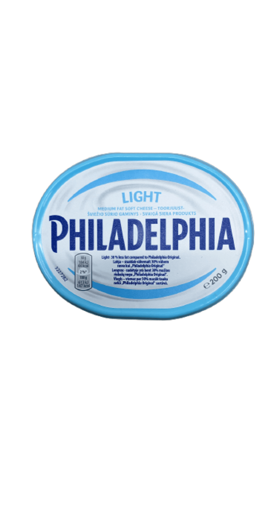 Philadelphia léttur meðalfeitur mjúkostur 200 g