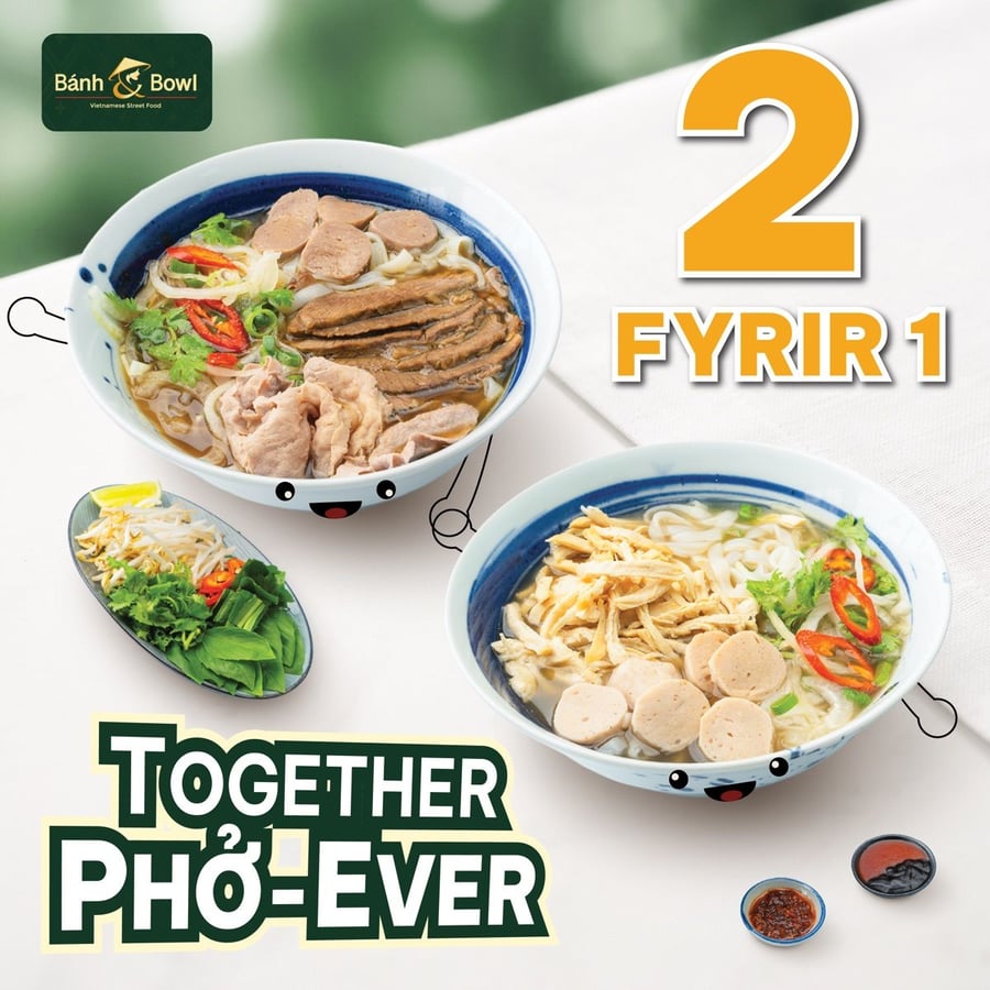 2 fyrir 1 Phở