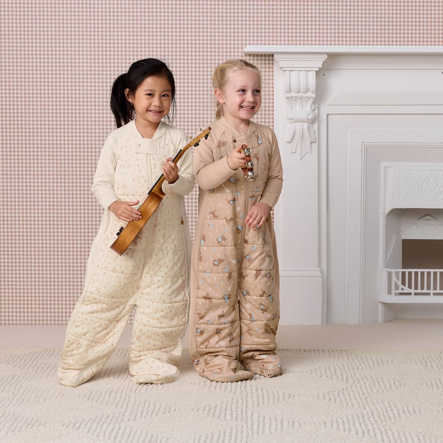 Sleep Suit Bag Svefnpokagalli 2.5 TOG Lullaby stærð 8-24 mánaða