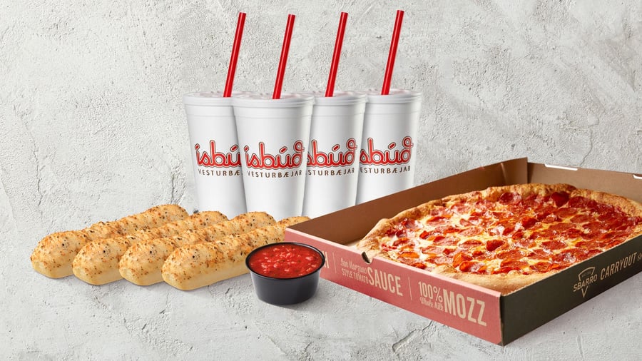 Sbarro & Vesturbæjarís tilboð 2
