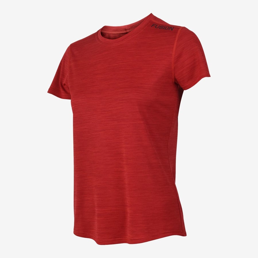 Fusion W C3 tshirt Red melange