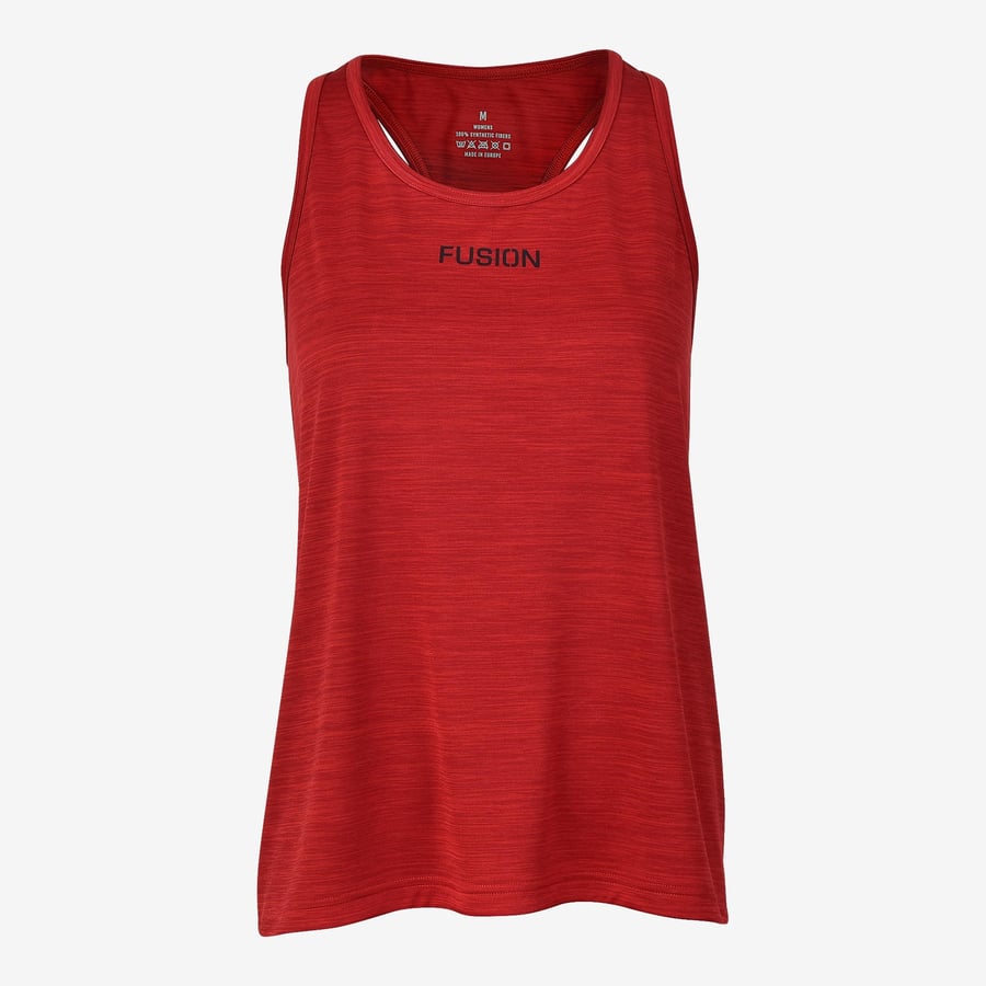 Fusion W C3 Training Top Red