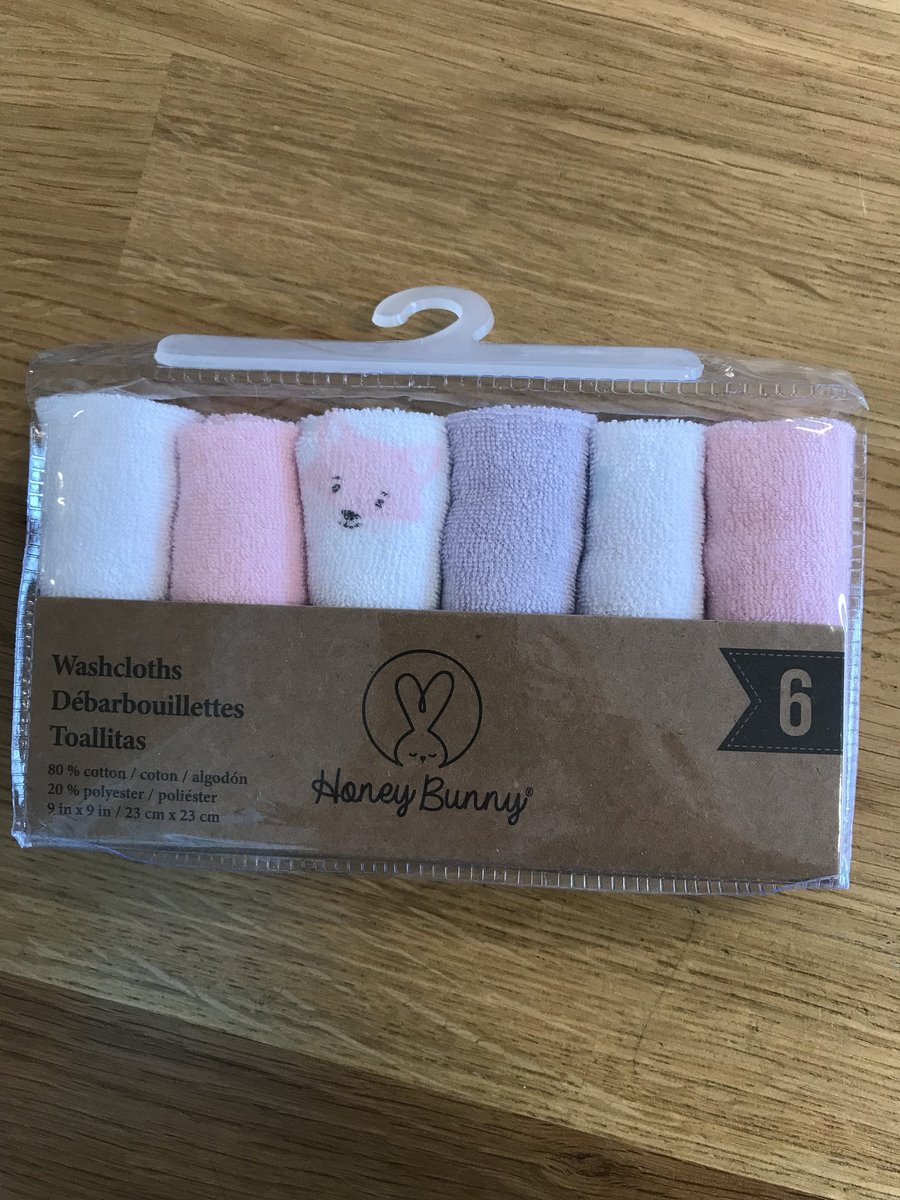 HB þvottastykki í lit 6 stk