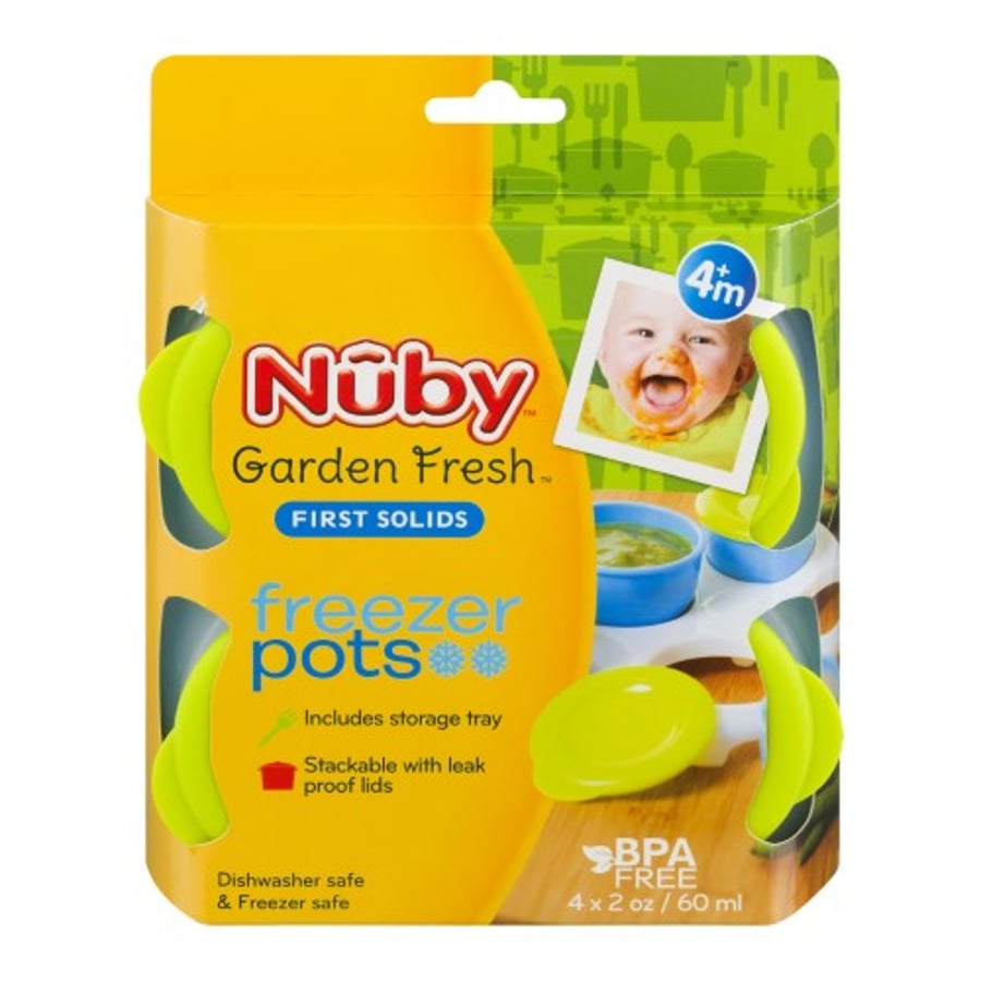 Nuby frystibox m loki 4 stk