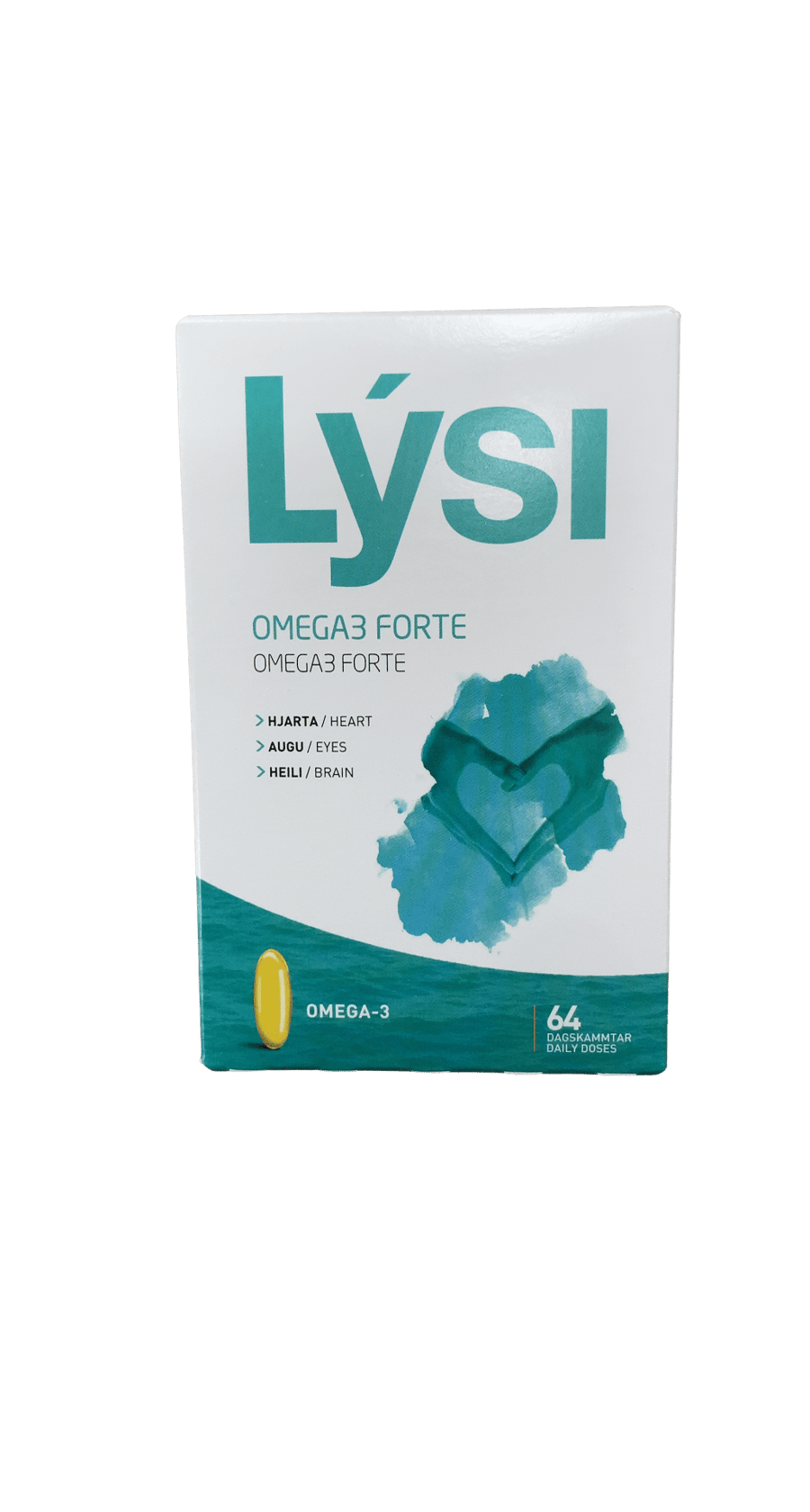Lýsi Omega-3 Forte 64 stk