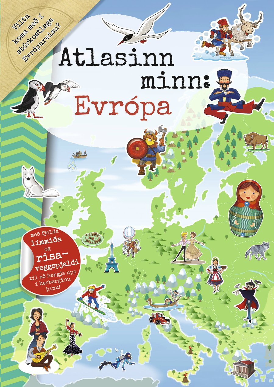 Atlasinn minn: Evrópa