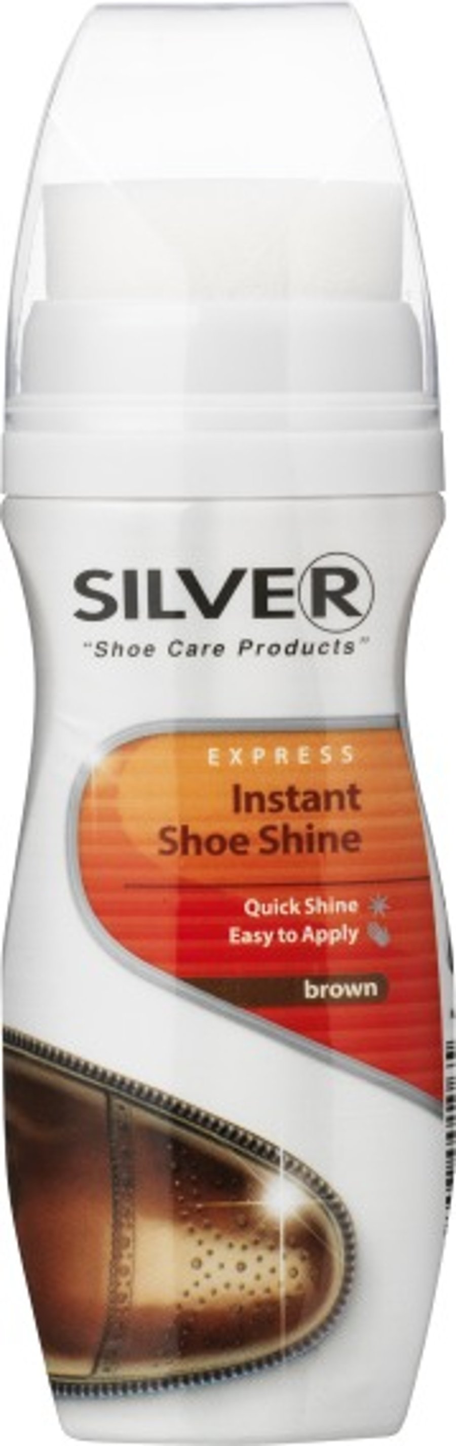 Silver Instant Shoe Shine skóglans brúnn