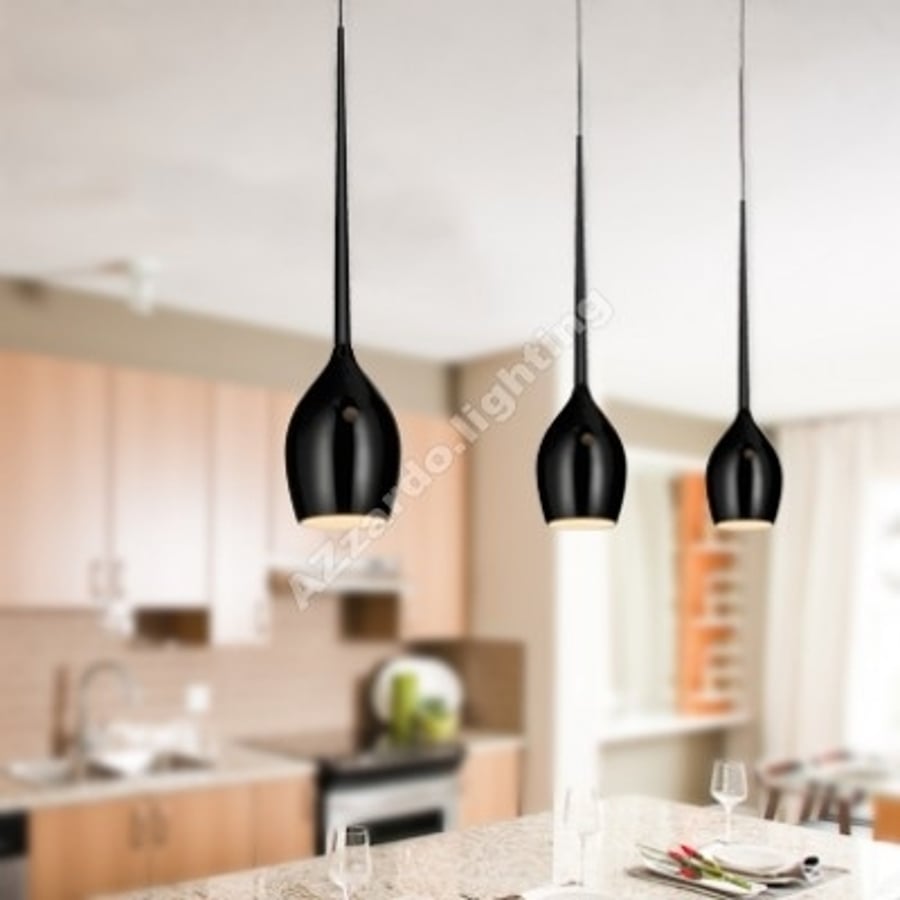 IZZA 3 Pendant Black