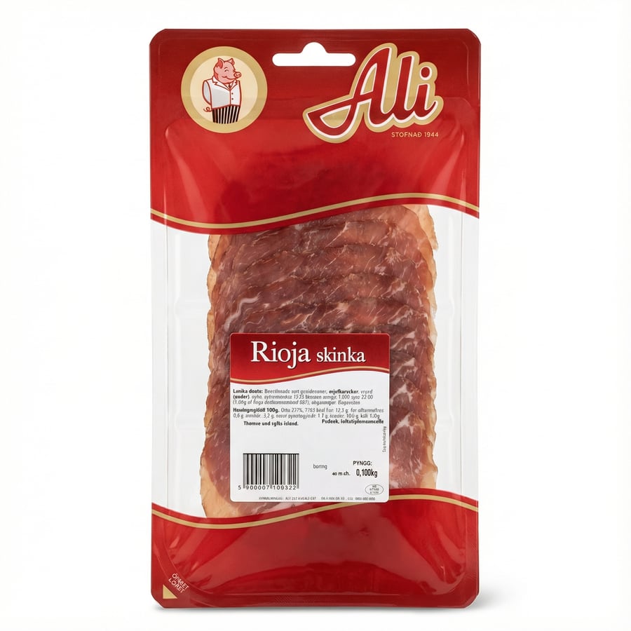 Ali Rioja Skinka 100 g