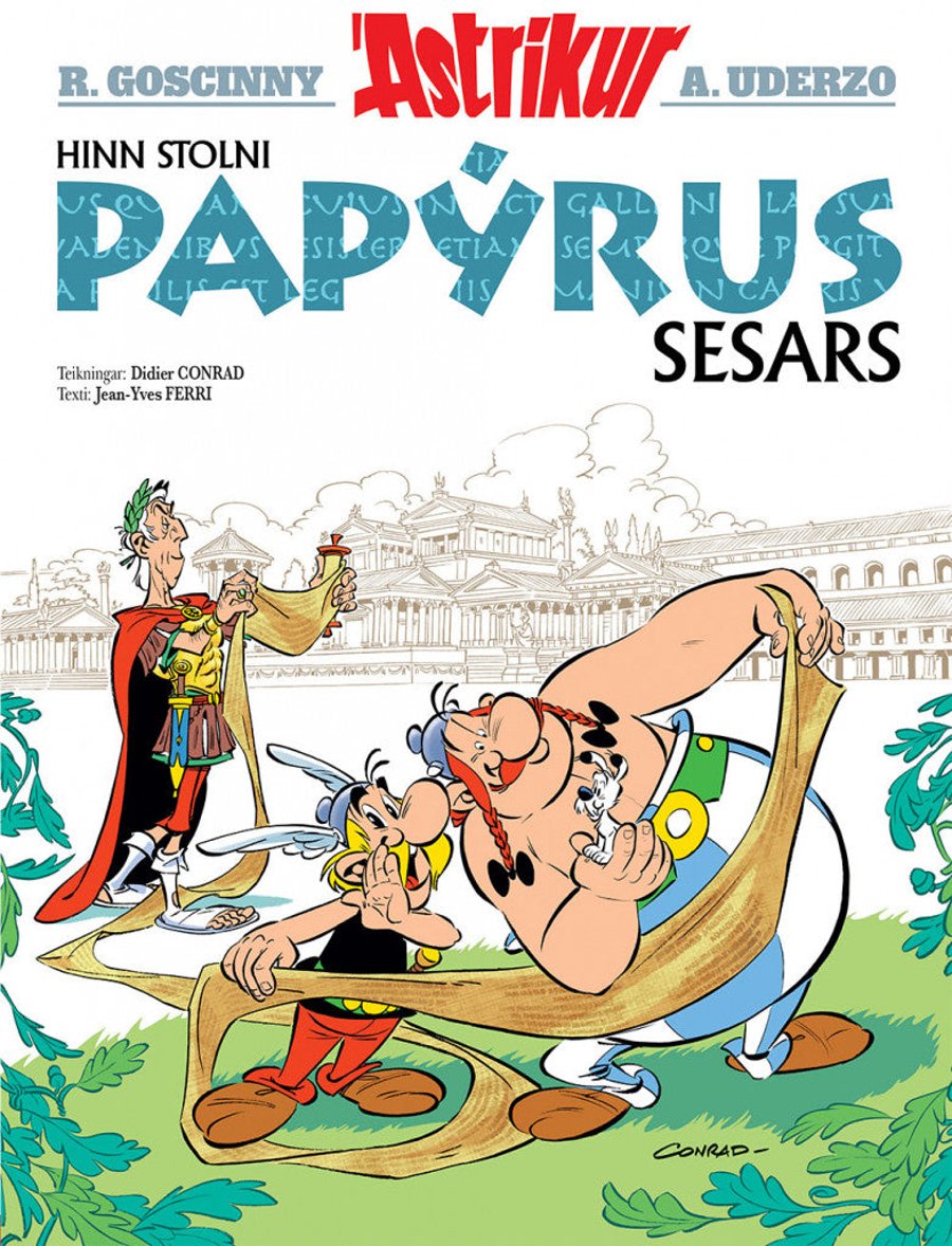 Ástríkur Hinn stolni papýrus Sesars