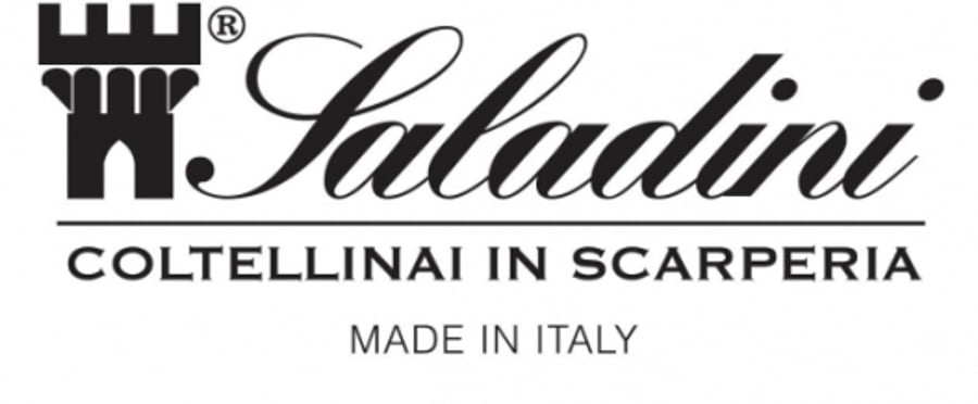 Saladini Carving hnífur 23 cm - Ólífuviður