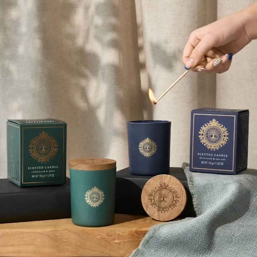 Sandalwood Country Club Blue Signature Driftwood & Sea Salt 150 ilmkerti gr