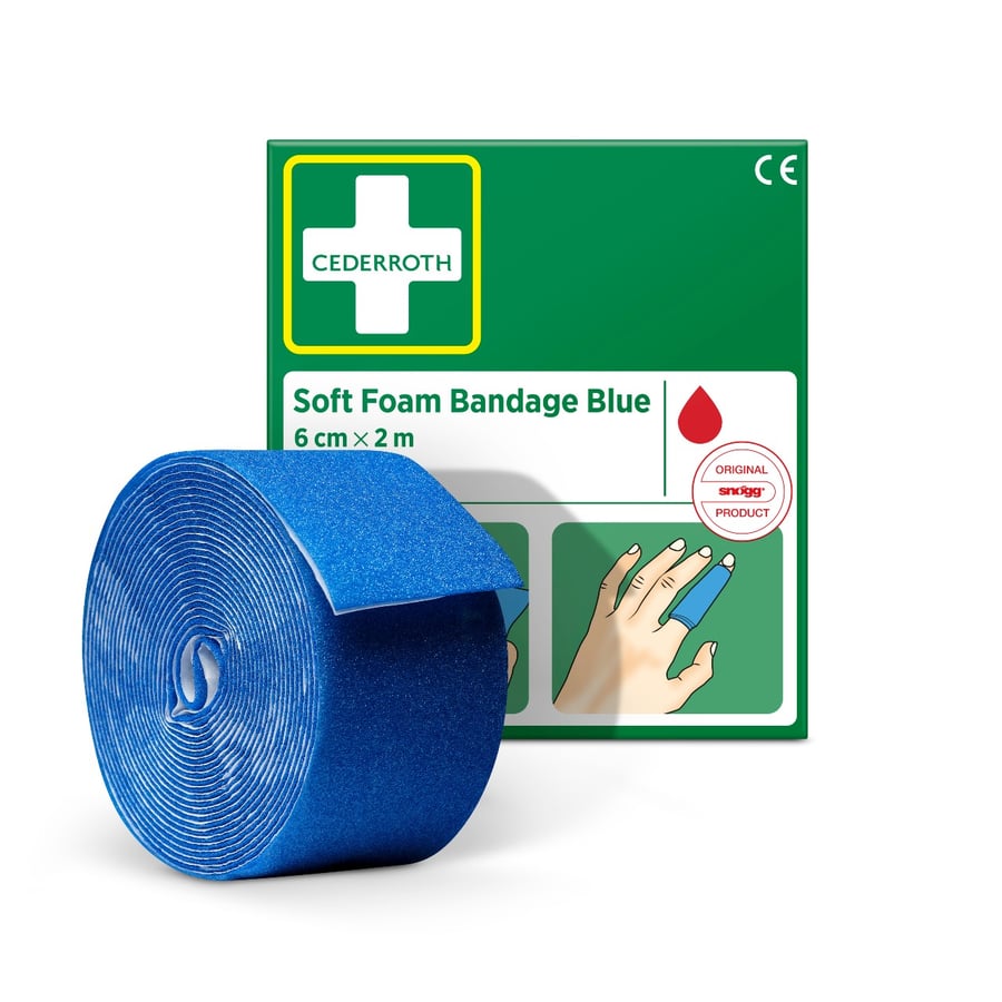 Cederroth Einangrunarplástur blár 6cm x 2m