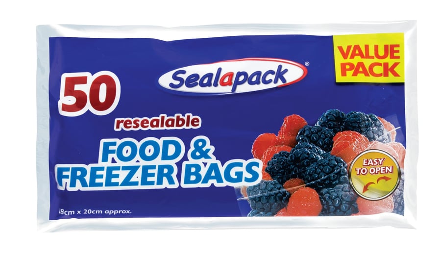 Seal-A-Pack Matar og frystipokar 50 stk í pakka
