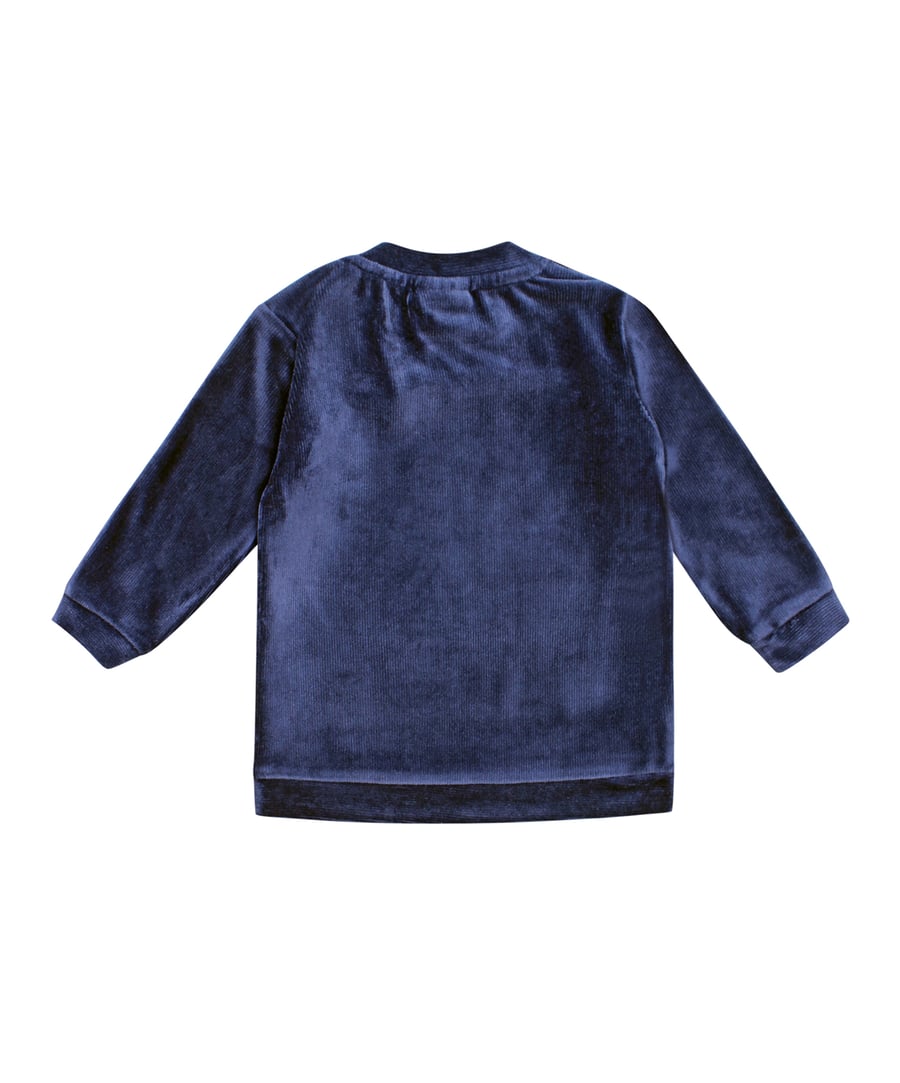 Kids up baby Sverre peysa Navy