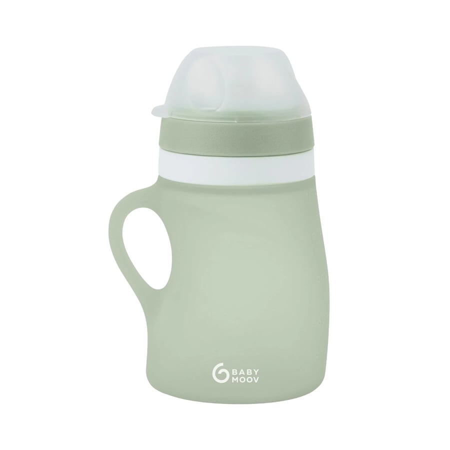 Silicone Vatnsflaska – Green