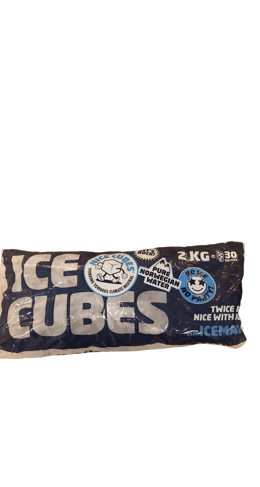 Mr Iceman Nice Cubes ísmolar 2 kg