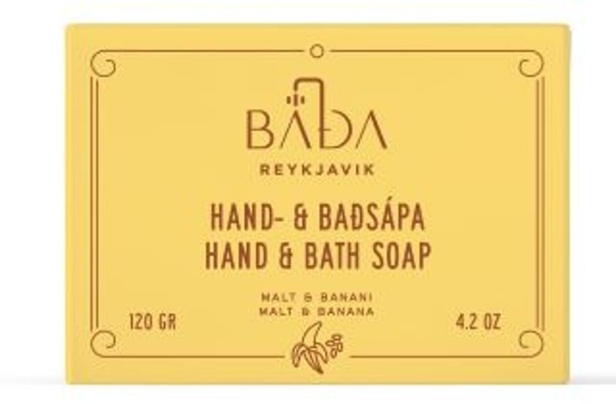 Baðsápa malt og banani 120 g