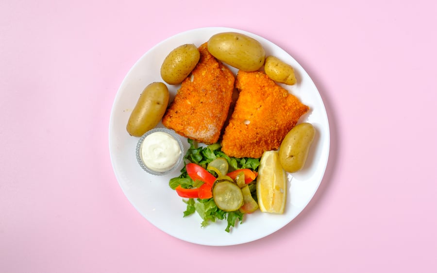Pönnusteiktur fiskur