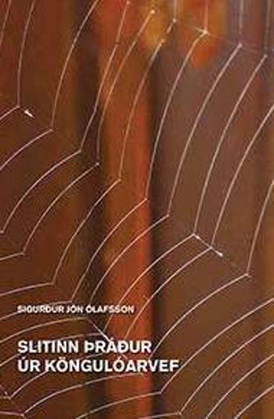 Slitinn þráður úr köngulóarvef