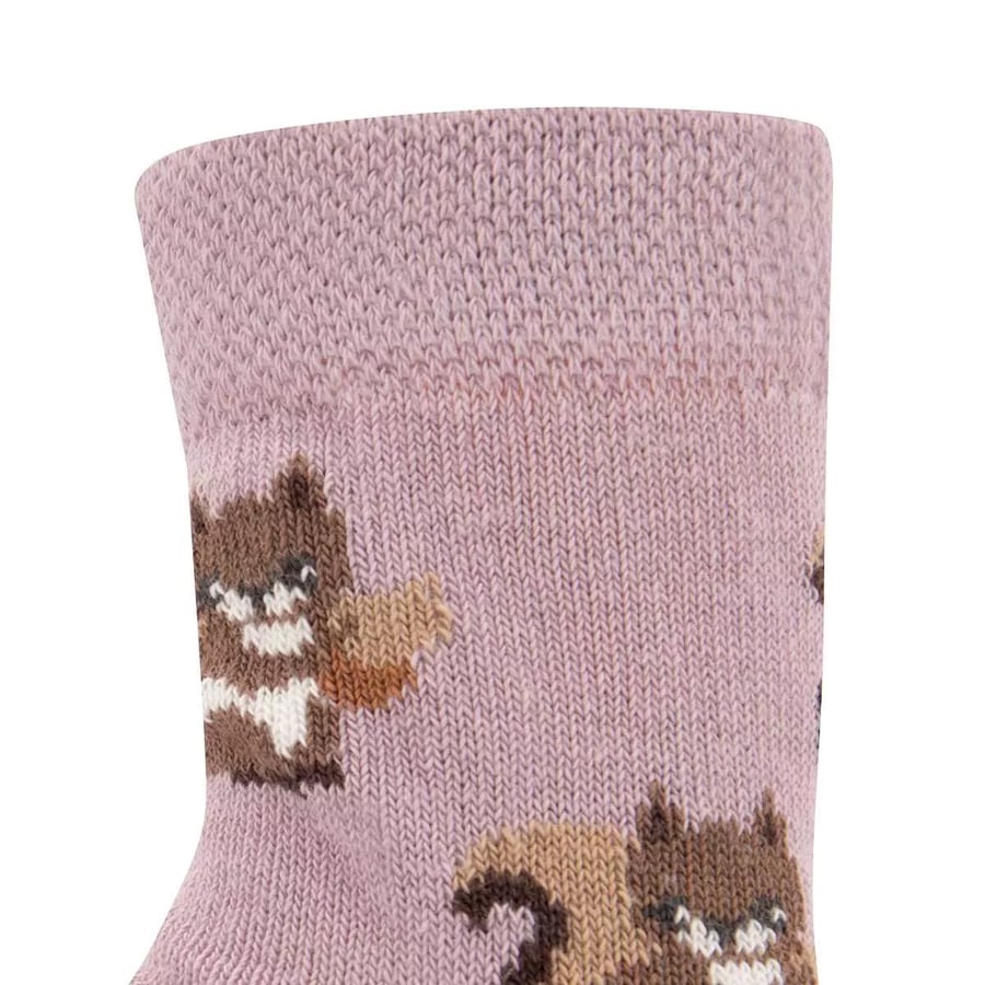 Sokkar með skriðdoppum dustypink