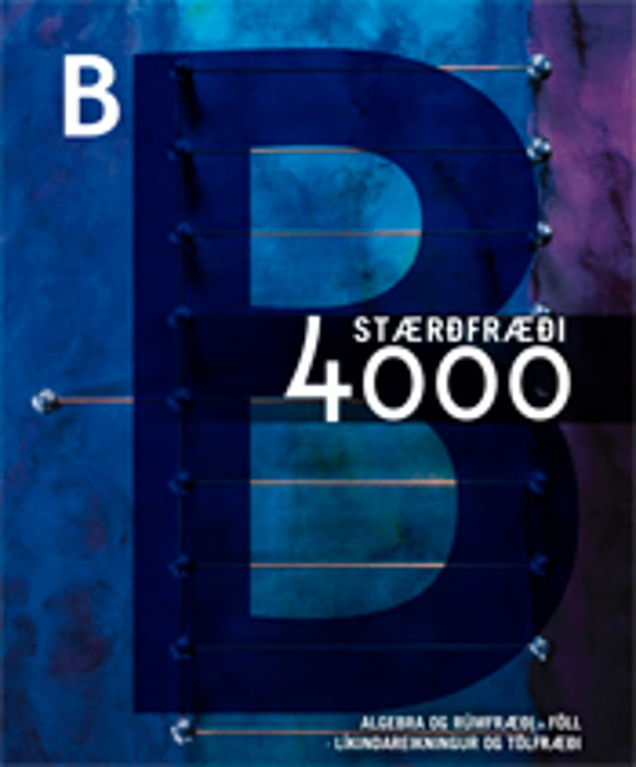Stærðfræði 4000 - B