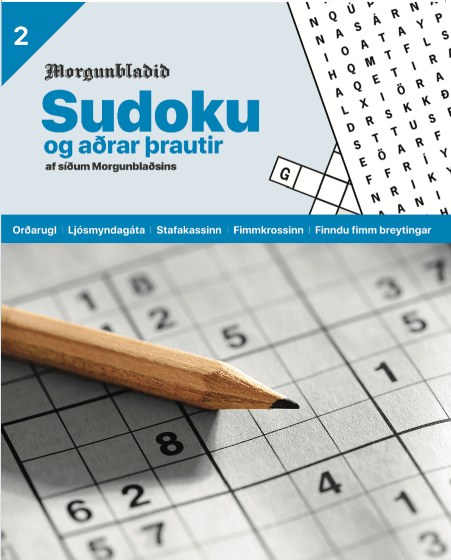 Sudoku og aðrar þrautir bók 2