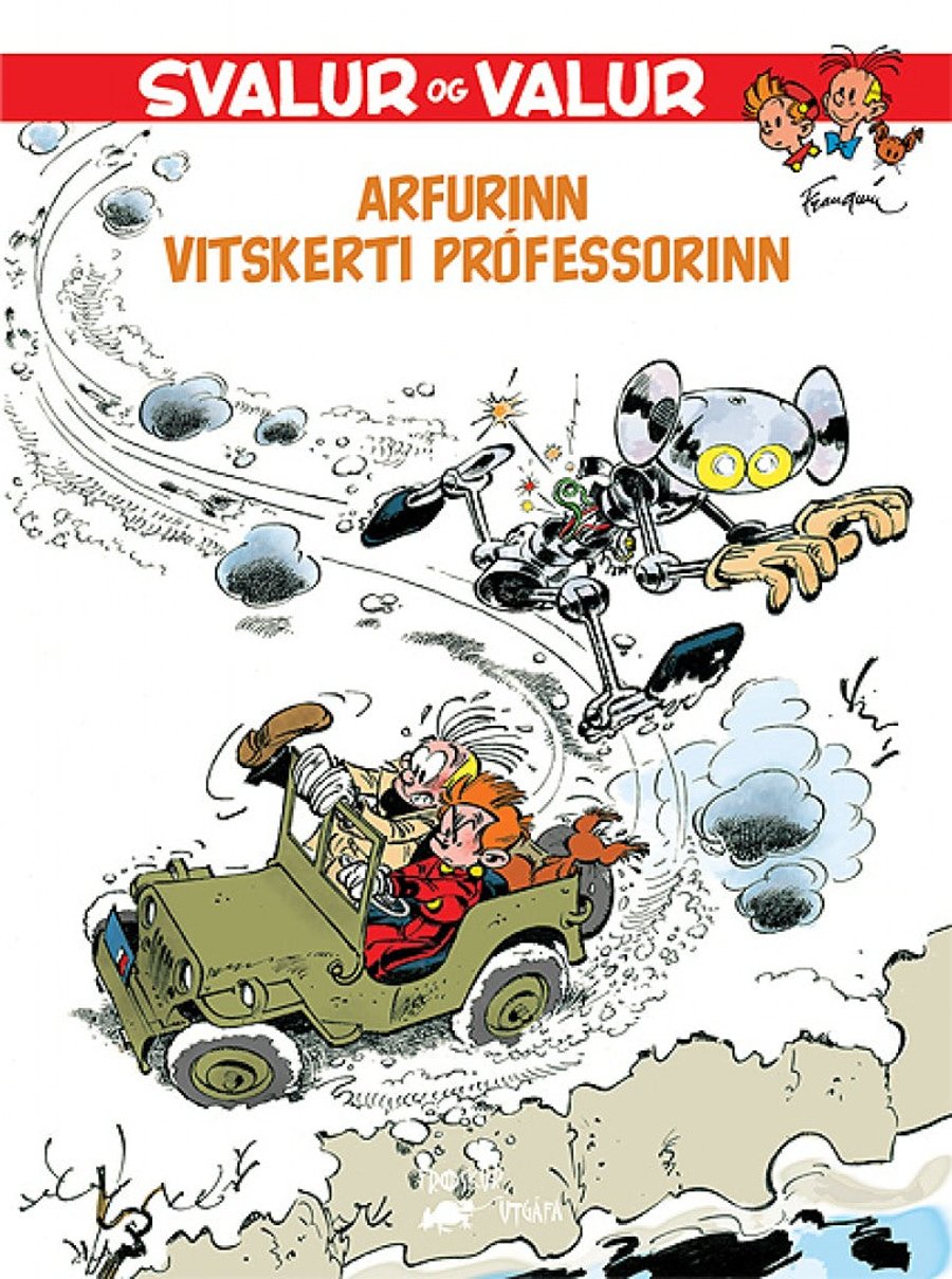 Svalur og Valur Arfurinn & Vitskerrti prófessorinn