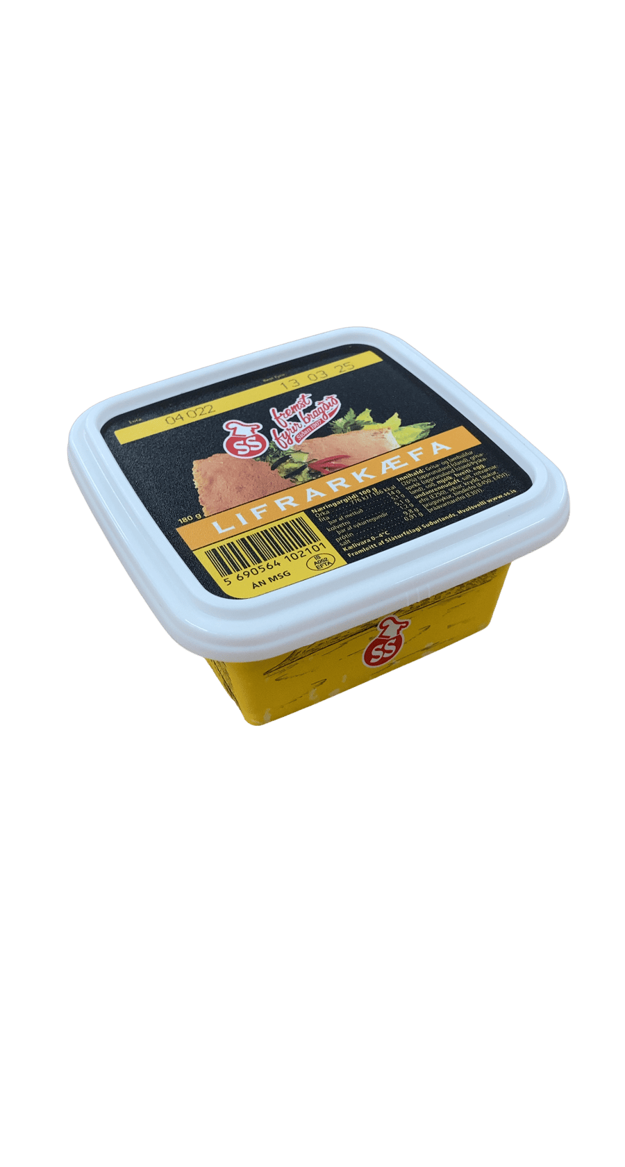 SS Lifrarkæfa 180 g