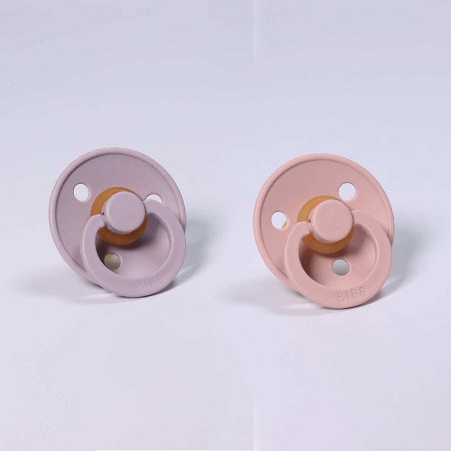 BIBS Supreme Ivory/Blush Size 1 2pk