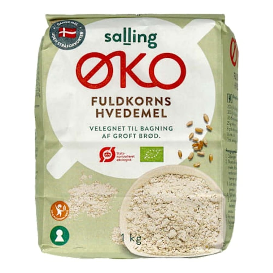 Salling ØKO lífrænt heilhveiti 1 kg
