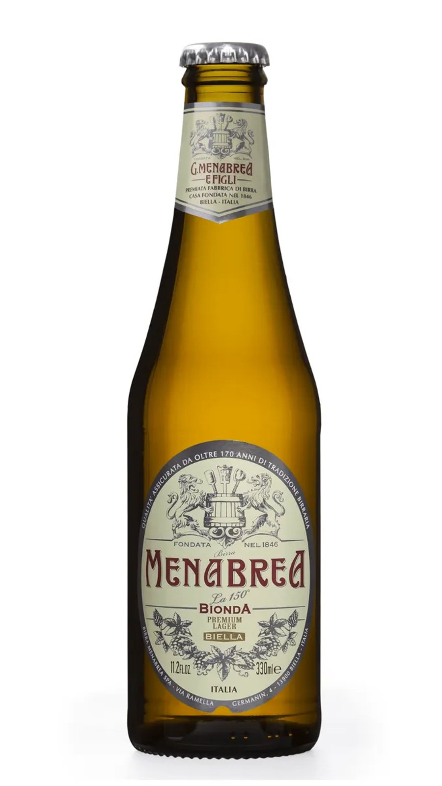 Birra Menabrea Bionda
