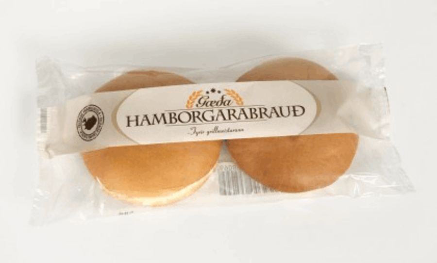 Hamborgarabrauð 2 stk
