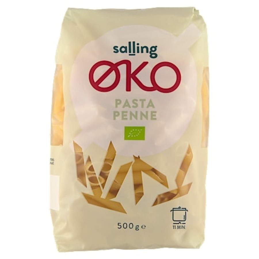 Salling ØKO lífrænt penne-pasta 500 g