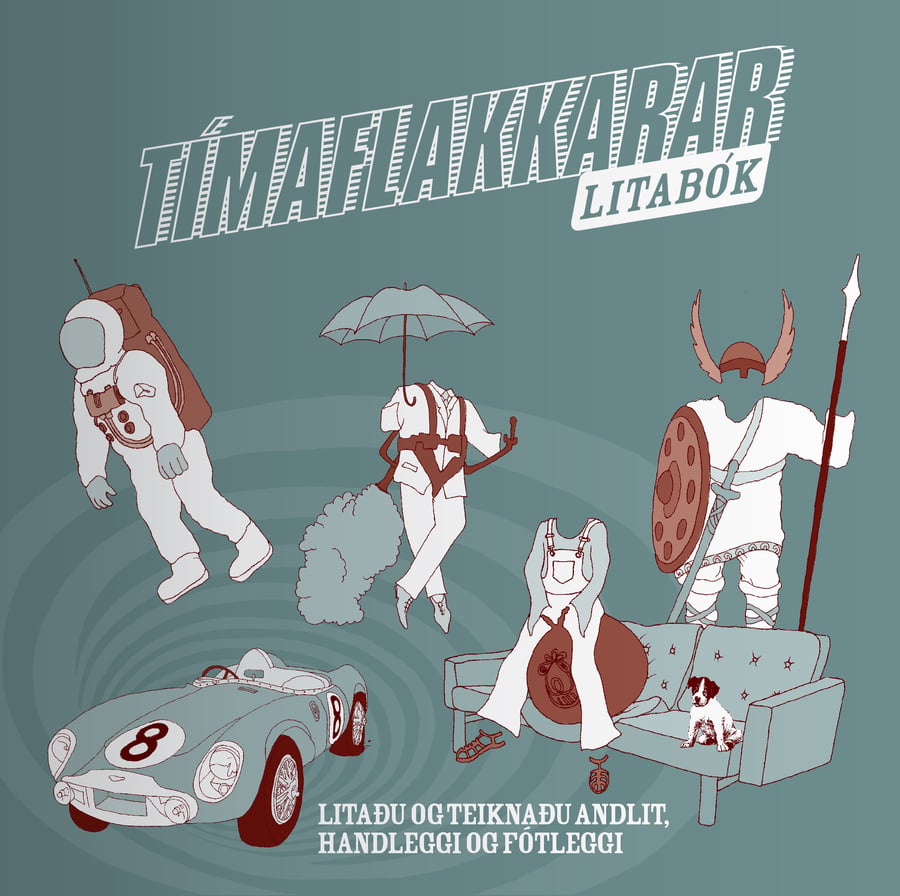 Tímaflakkarar - litabók
