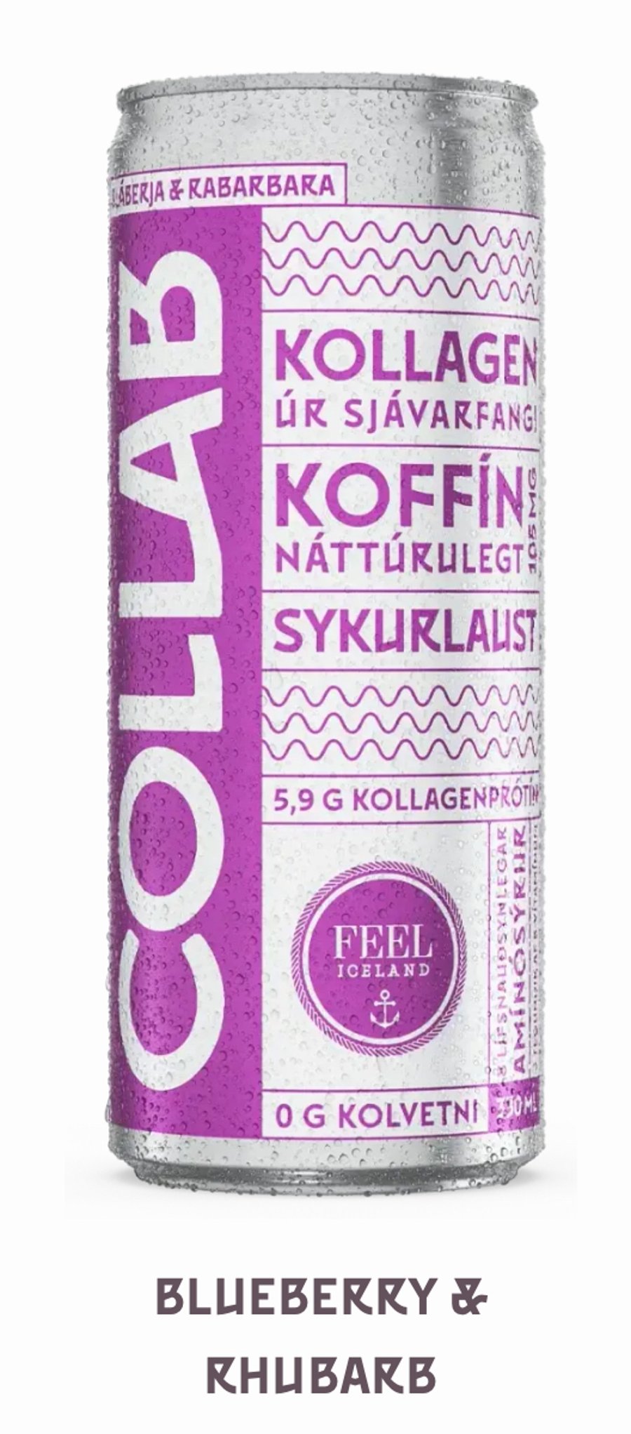Collab Blueberry & Rhubarb 330 ml