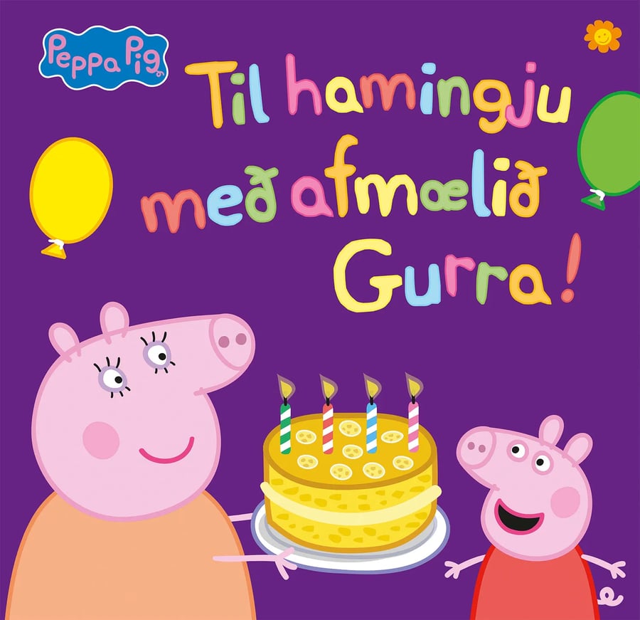 Til hamingju með afmælið Gurra!