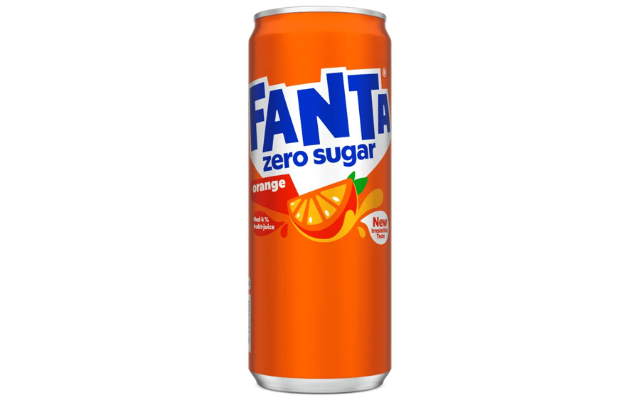 Fanta Zero 330 ml (dós)