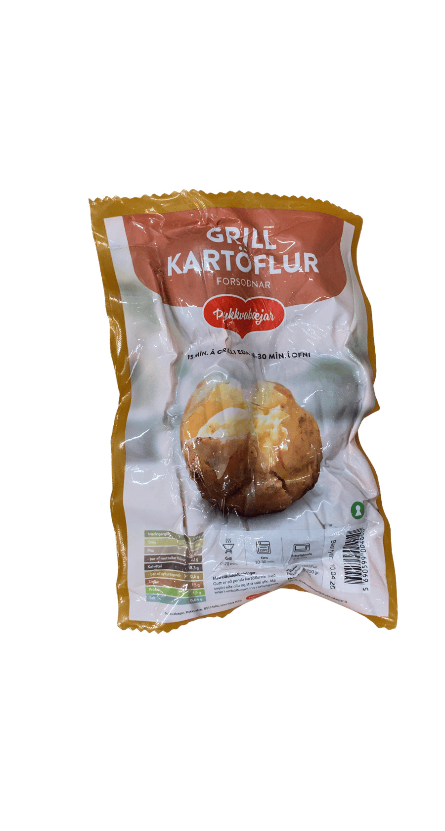 Þykkvabæjar Grillkartöflur Forsoðnar 700 g