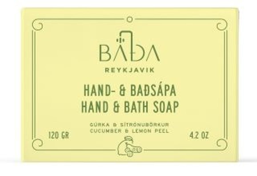 Baða sápa gúrka & sítrónubörkur 120 g