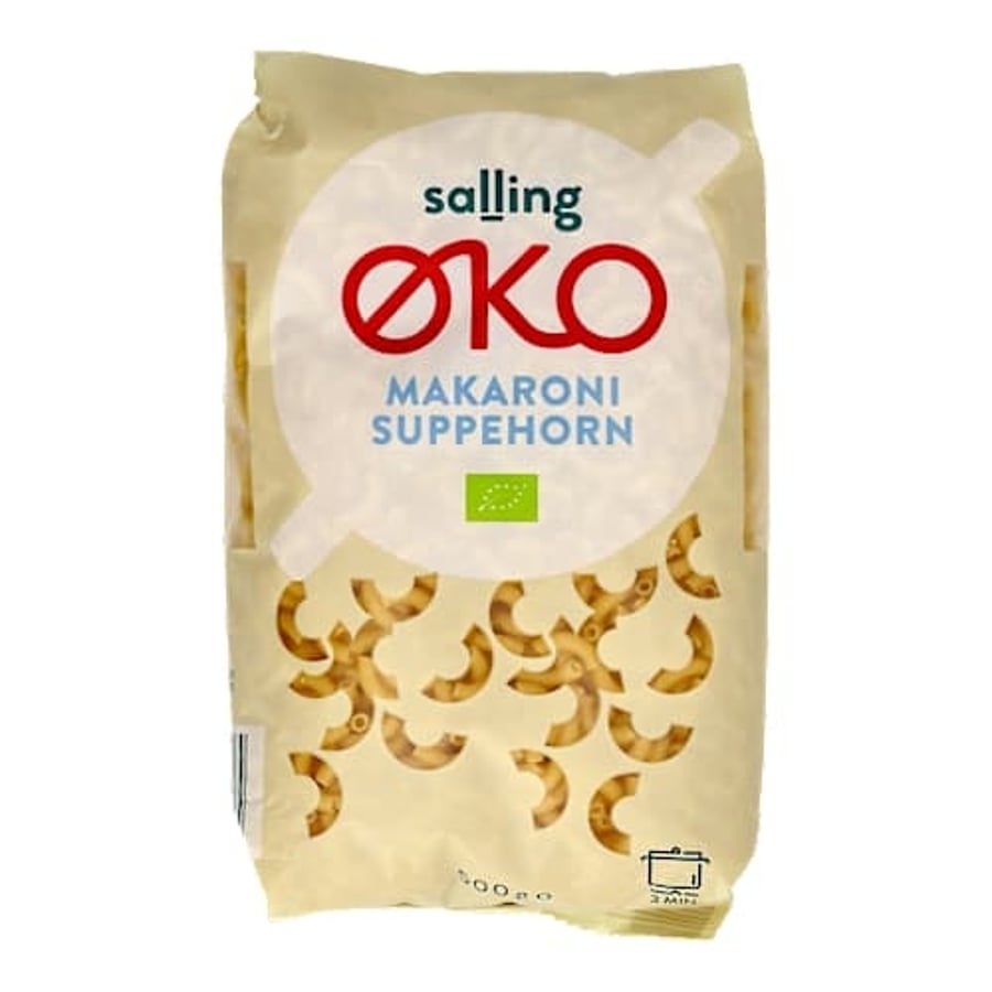Salling ØKO lífrænar makkarónur 500 g