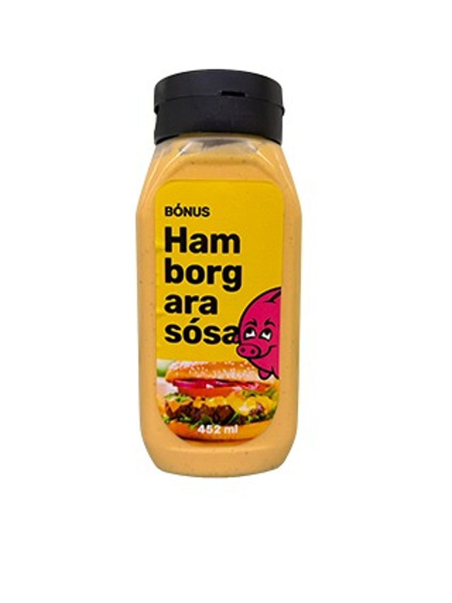 Bónus hamborgarasósa 452 ml