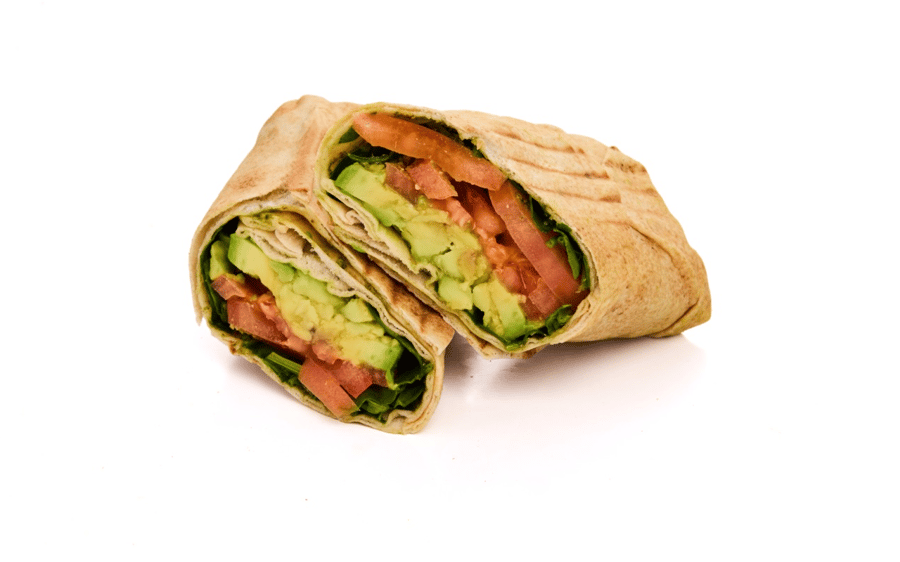 Avocado tomato vegan