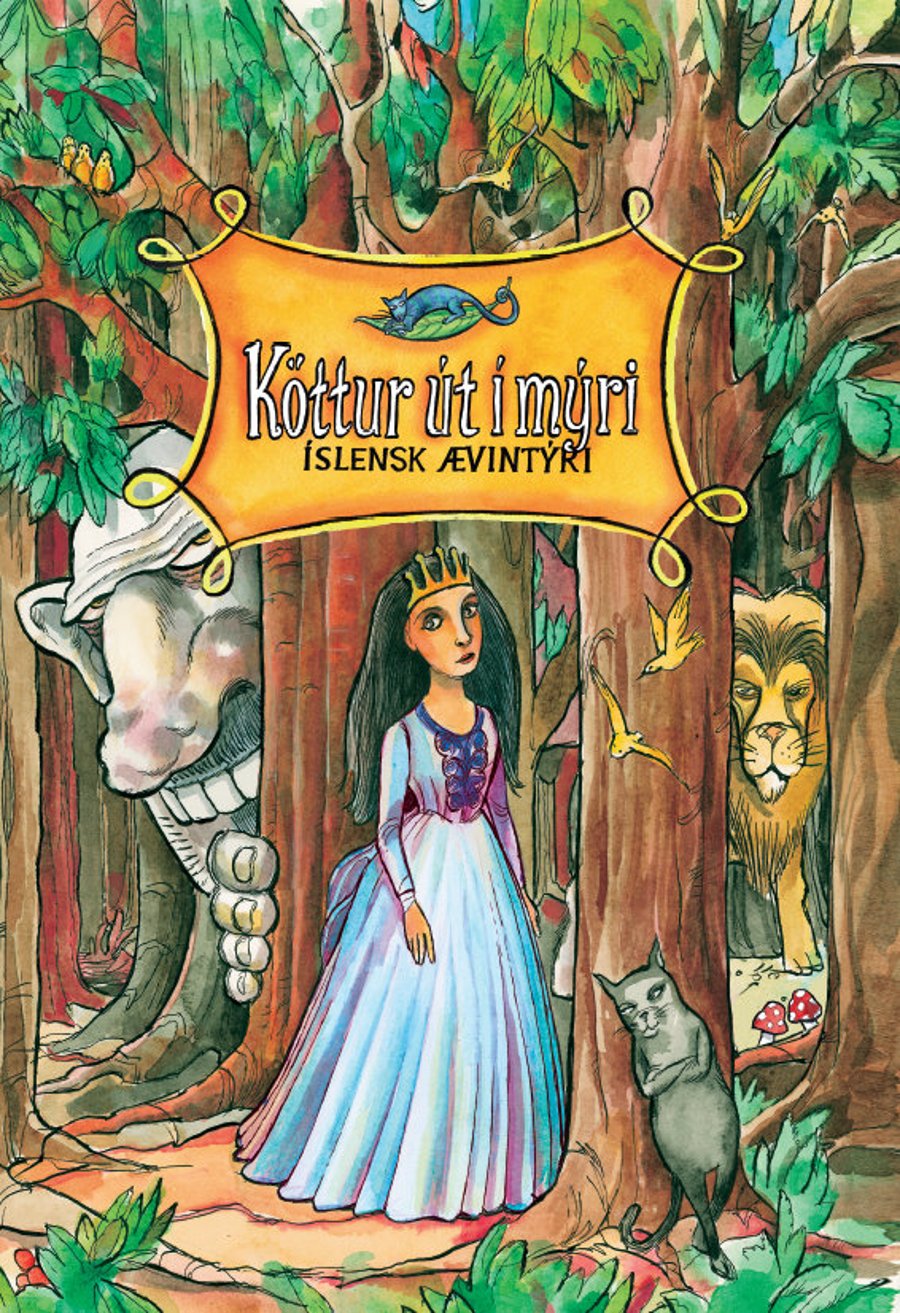 Köttur út í mýri
